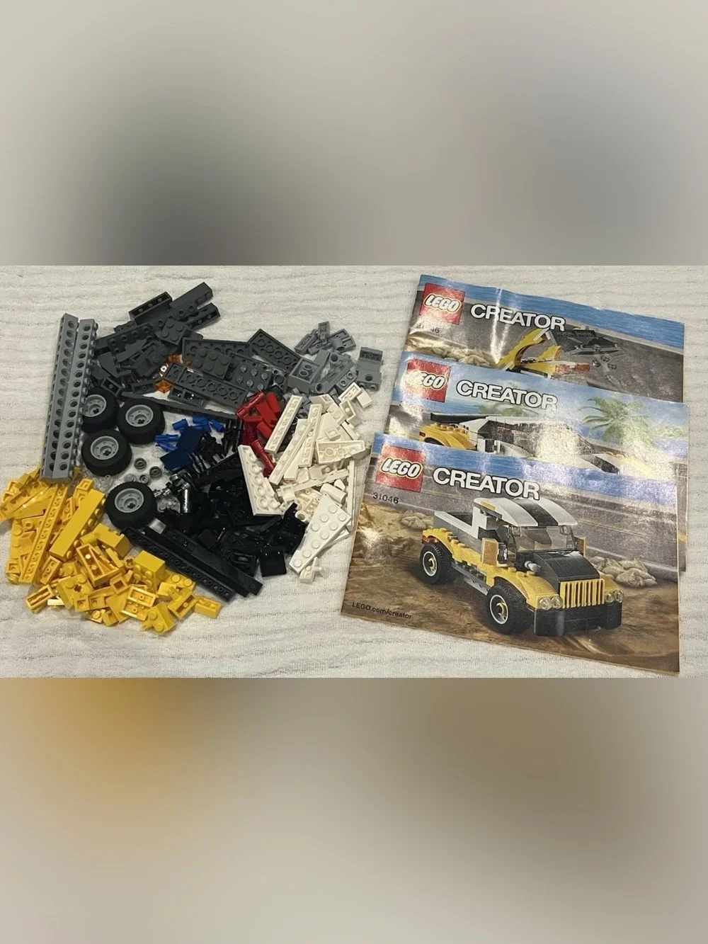 Lego Creator 3-in-1 31046 Car Truck Digger Complete Set